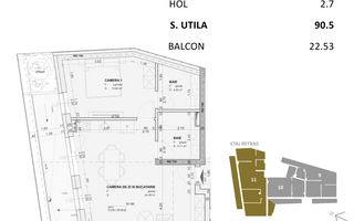 Apartament 4 camere FINISAT | zona Centrala | Parcare inclusa - Poză 2