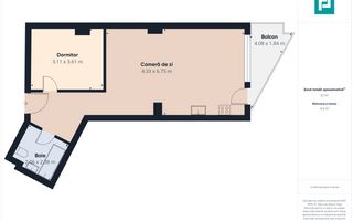 Apartament cu 2 camere în City of Mara Timișoara - Poză 9