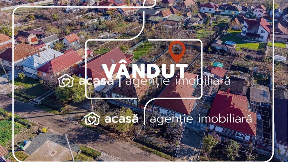 VANDUT! Casa din caramida 3 camere - Teren 755 mp - Livada, Arad - Poză 1