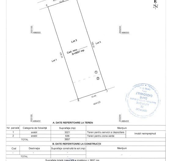 TEREN INTRAVILAN INDUSTRIAL TIMISOARA - Poză 1