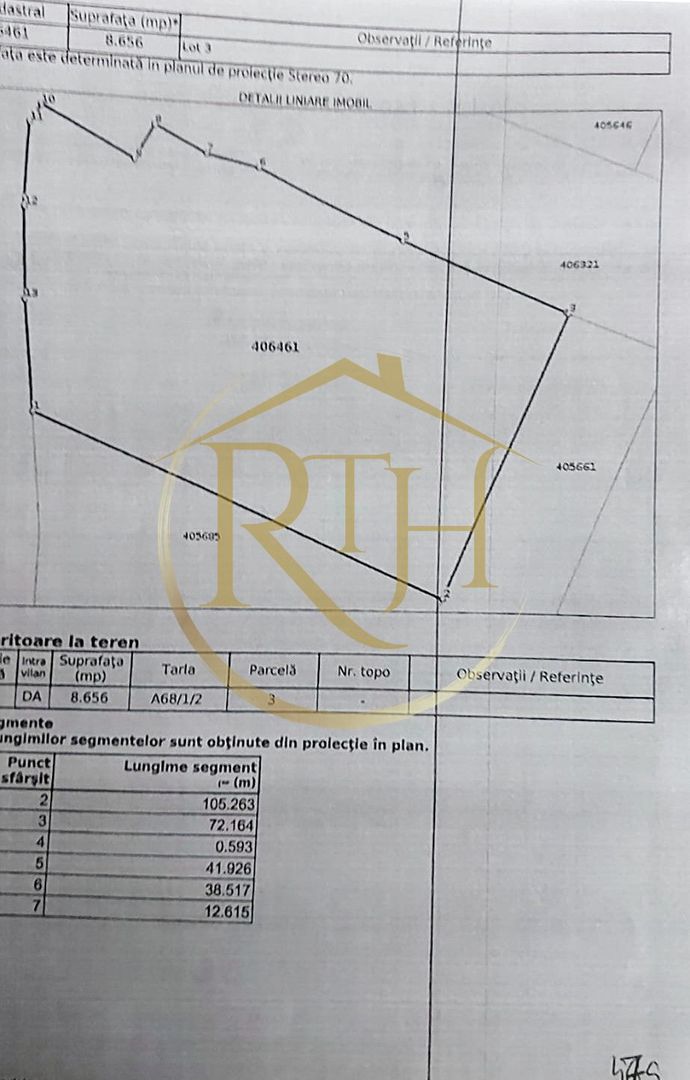 Oferim spre vanzare 2 parcele de teren situate langa Centura Sud - Poză 7