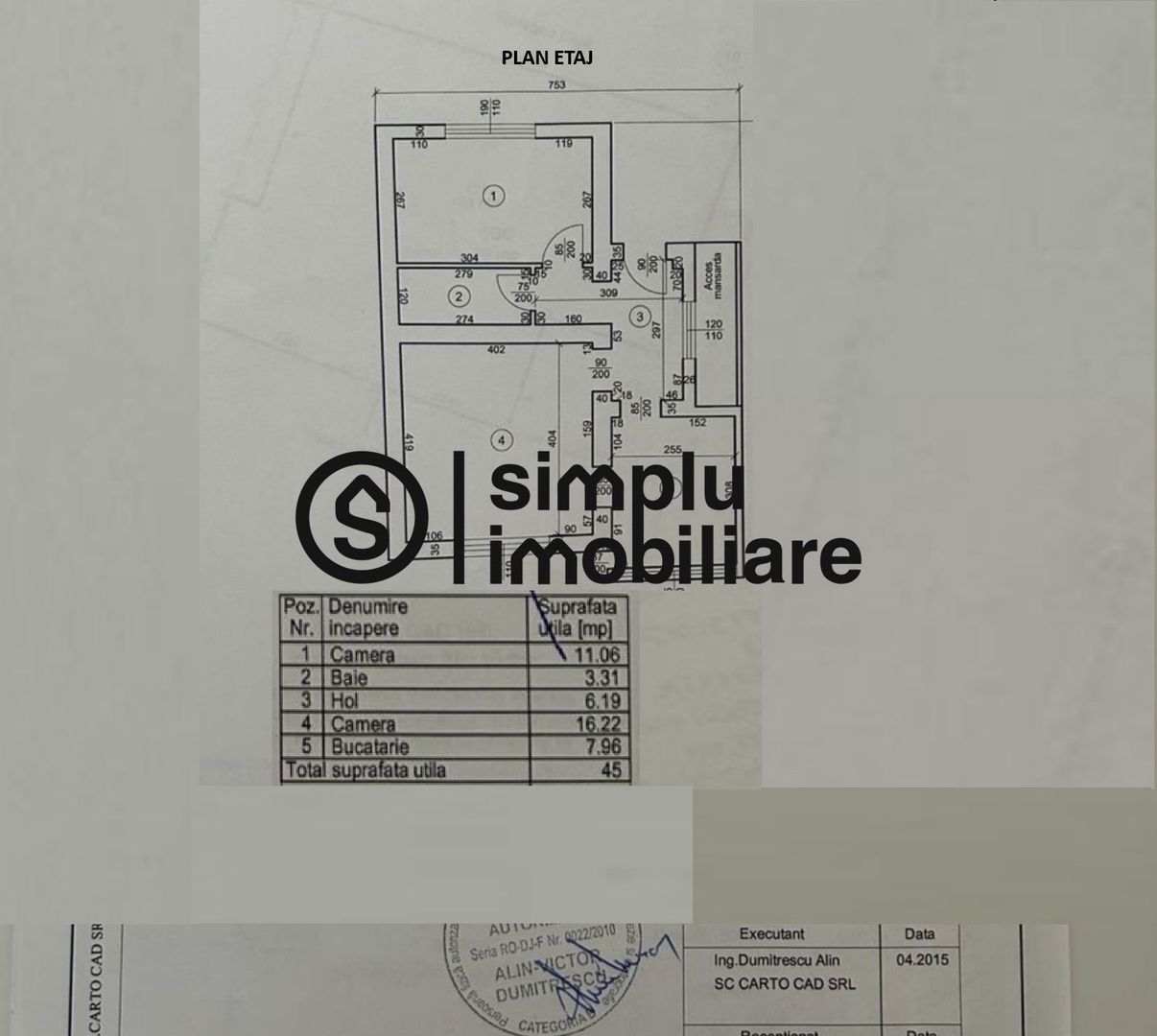 Casa centrala zona Siloz P+M - Schiță 18