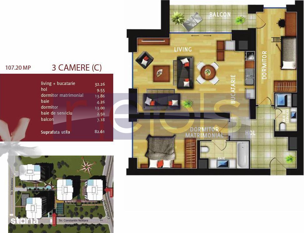 VANZARE 3 CAMERE - DECOMANDATE |-ZONA DUDESTI - Poză 9