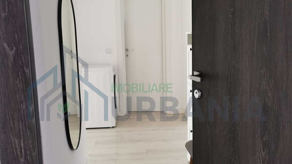 Apartament cu o cameră în Conest Vision, Iași - compartimentare living, dormit și spațiu de lucru - Poză 4