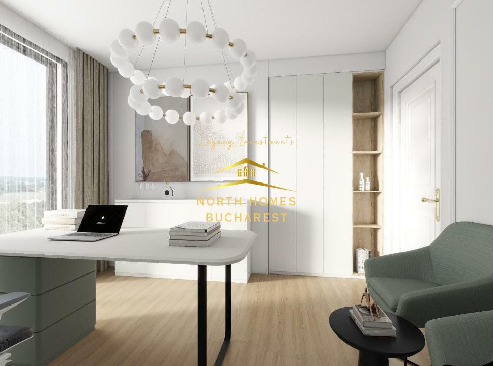 Herastrau Boutique Residence- Apartament Nou 3 Camere-Prima inchiriere-PARCARE - Poză 9