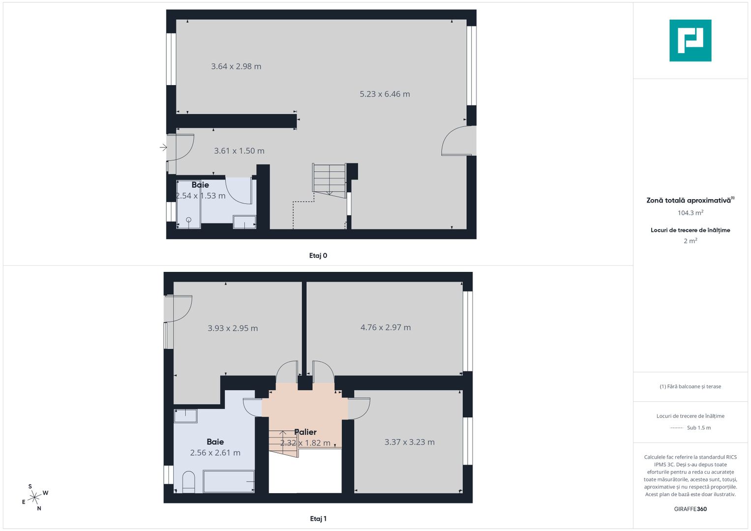 Duplex 105 mp, teren 255 mp, Mosnița Nouă - Poză 21