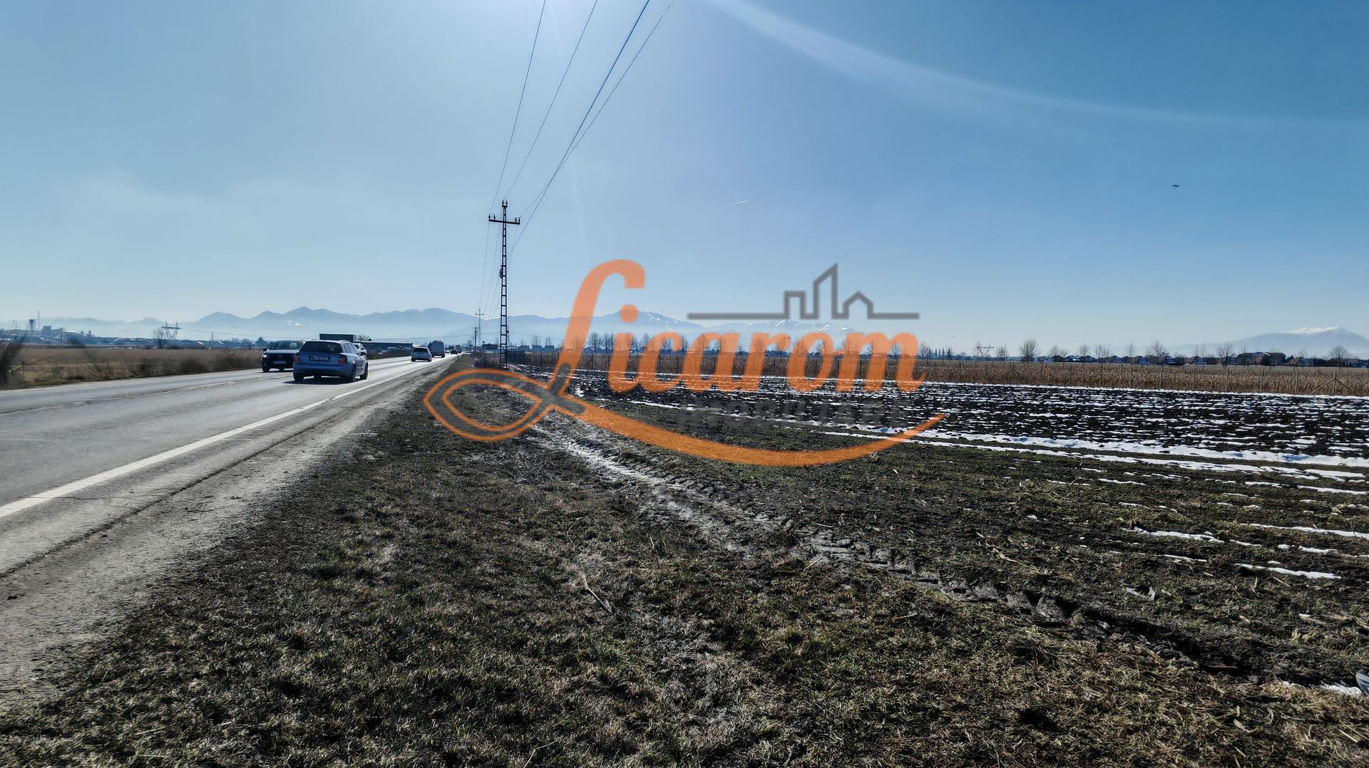 Teren Stupini Calea Feldioarei 11800 mp,25 euro/mp, front asfalt-DN13 - Poză 6