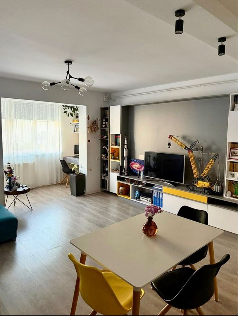 Giroc-Calea Timisoarei | 3 Camere | 2 Balcoane | Mobilat-Utilat | Loc parcare - Poză 1