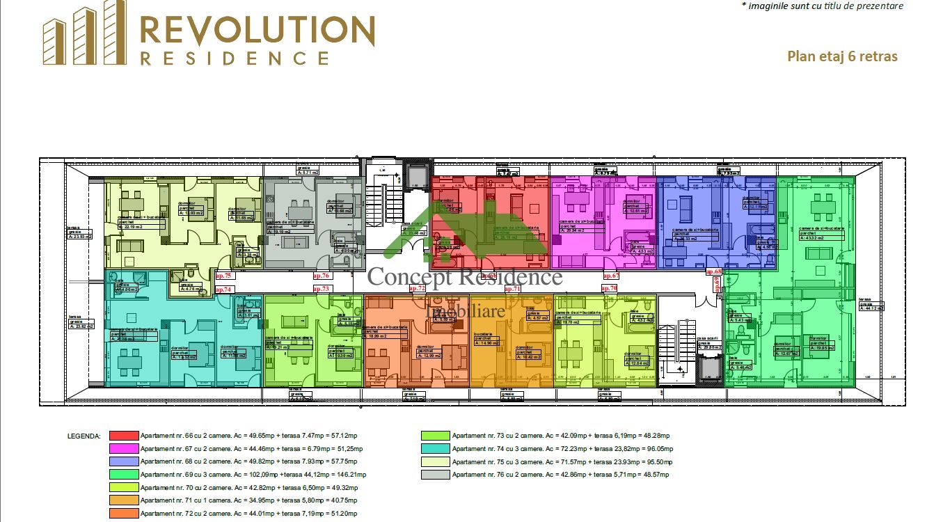 Ap. 2 camere, bloc nou cu lift – livrare 2026, comision 0% - Poză 8
