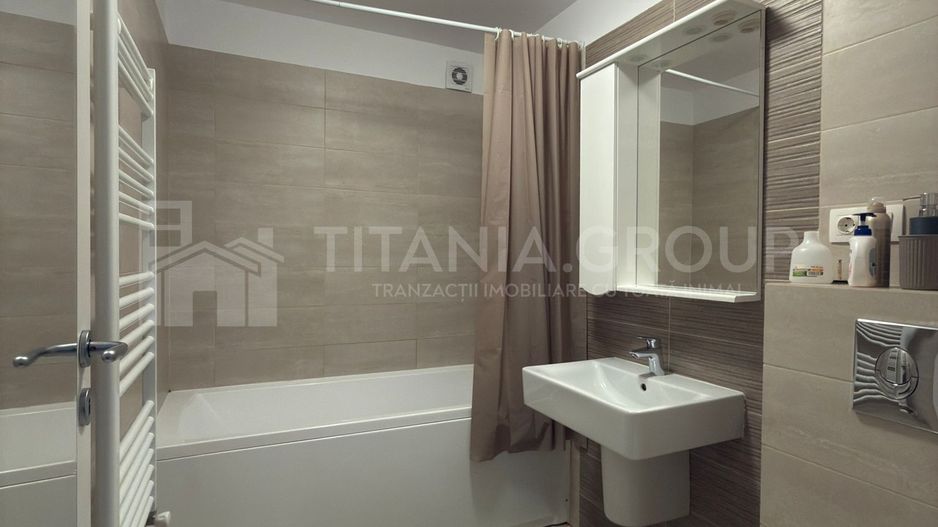 Apartament cu 2 camere, mobilat si utilat - langa mall Coresi - Poză 7