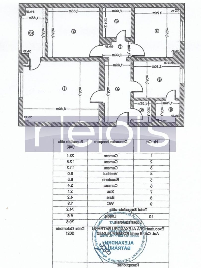 VANZARE 3 CAMERE | DECOMANDAT | ZONA - BLD. OCTAVIAN GOGA - Poză 7