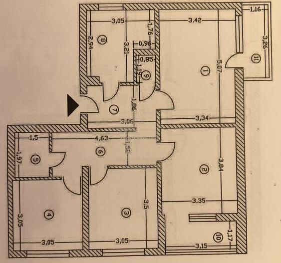 Apartament 4 camere 85mp Domenii 2 băi PET-FRIENDLY - Poză 16