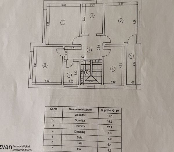 Vilă Premium 2021 | 237 mp utili | Teren 575 mp | Finisaje Luxury | - Schiță 54
