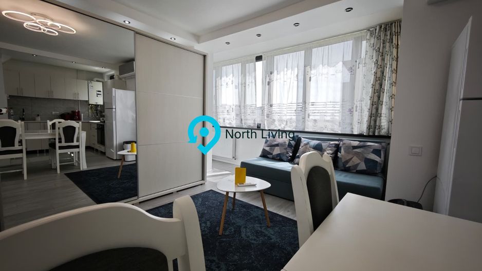 Studio decomandat 45 mp | Modern | Gară de Nord | Mobilat - Poză 4
