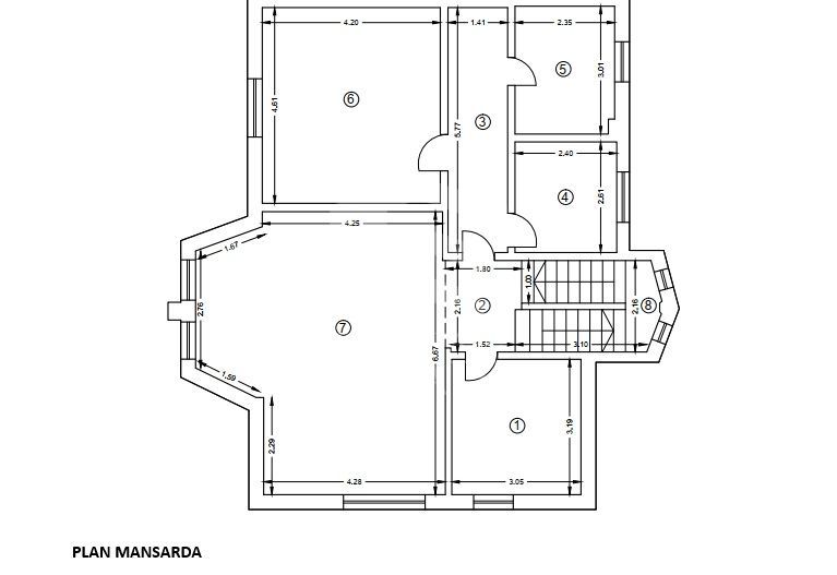 PIPERA - Iancu Nicolae - Gradina Zoologica | Vila 290 mp| Teren 387 mp - Schiță 4