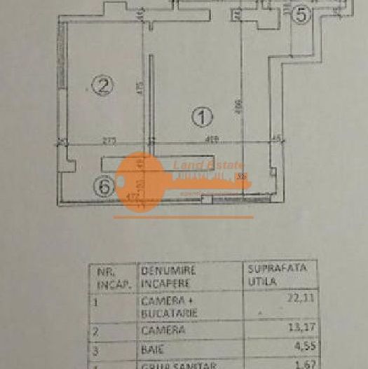 Apartament 2 Camere | Brâncuși - Drumul Taberei - Schiță 10