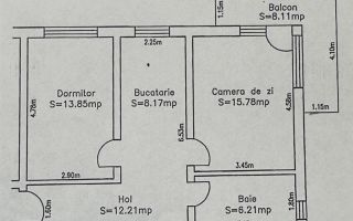 Apartament cu 2 camere decomandat de vanzare ... zona Dumitru Mocanu - Poză 6