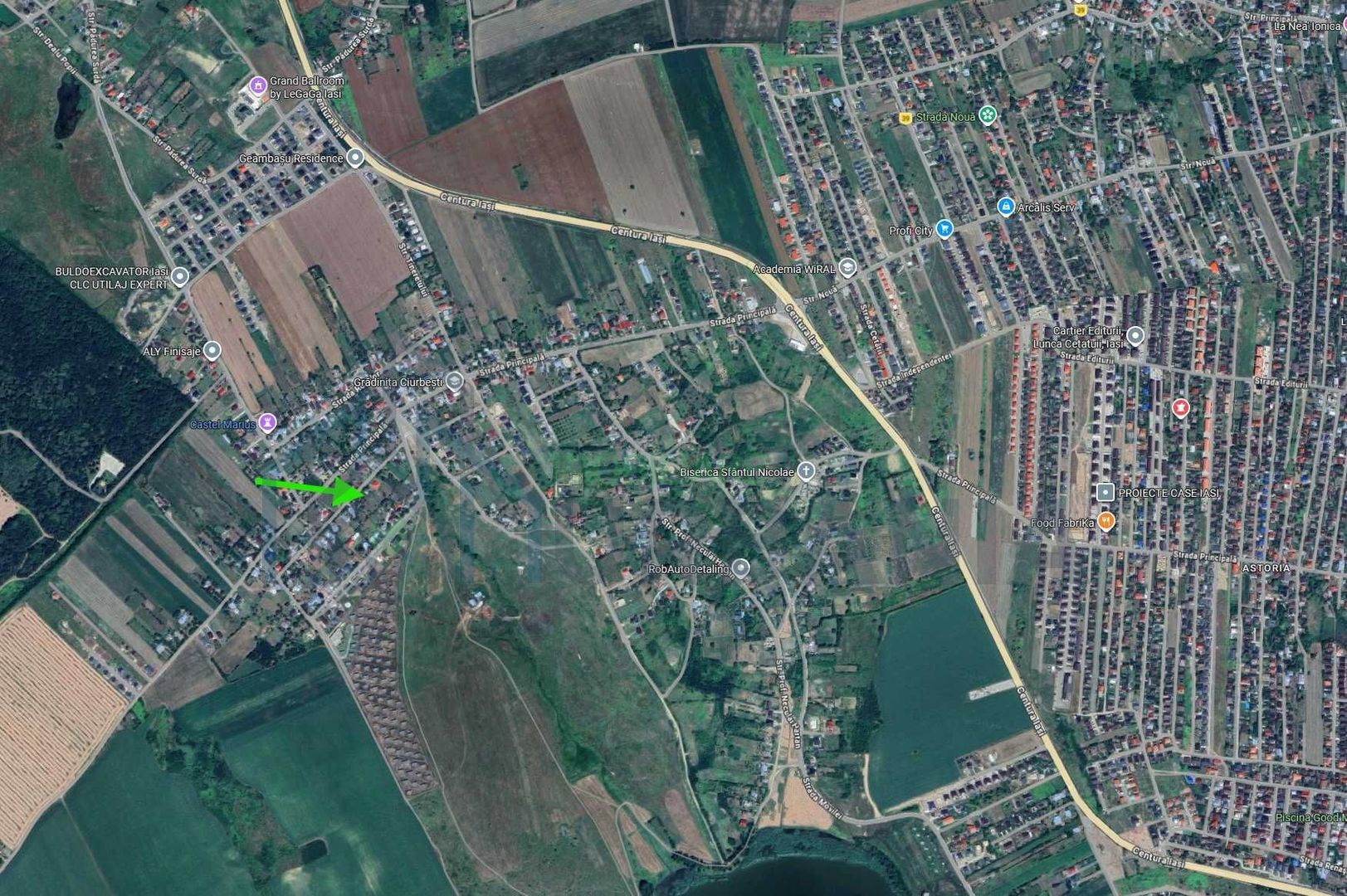 Teren intravilan 1021mp Ciurbesti - Poză 2