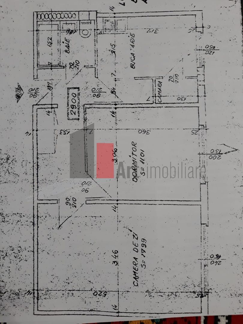 2 camere | 1 baie | 51 MP - Poză 3