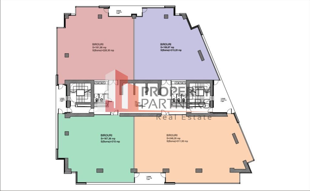Spatiu de Birou Iuliu Maniu - suprafete multiple - Schiță 6