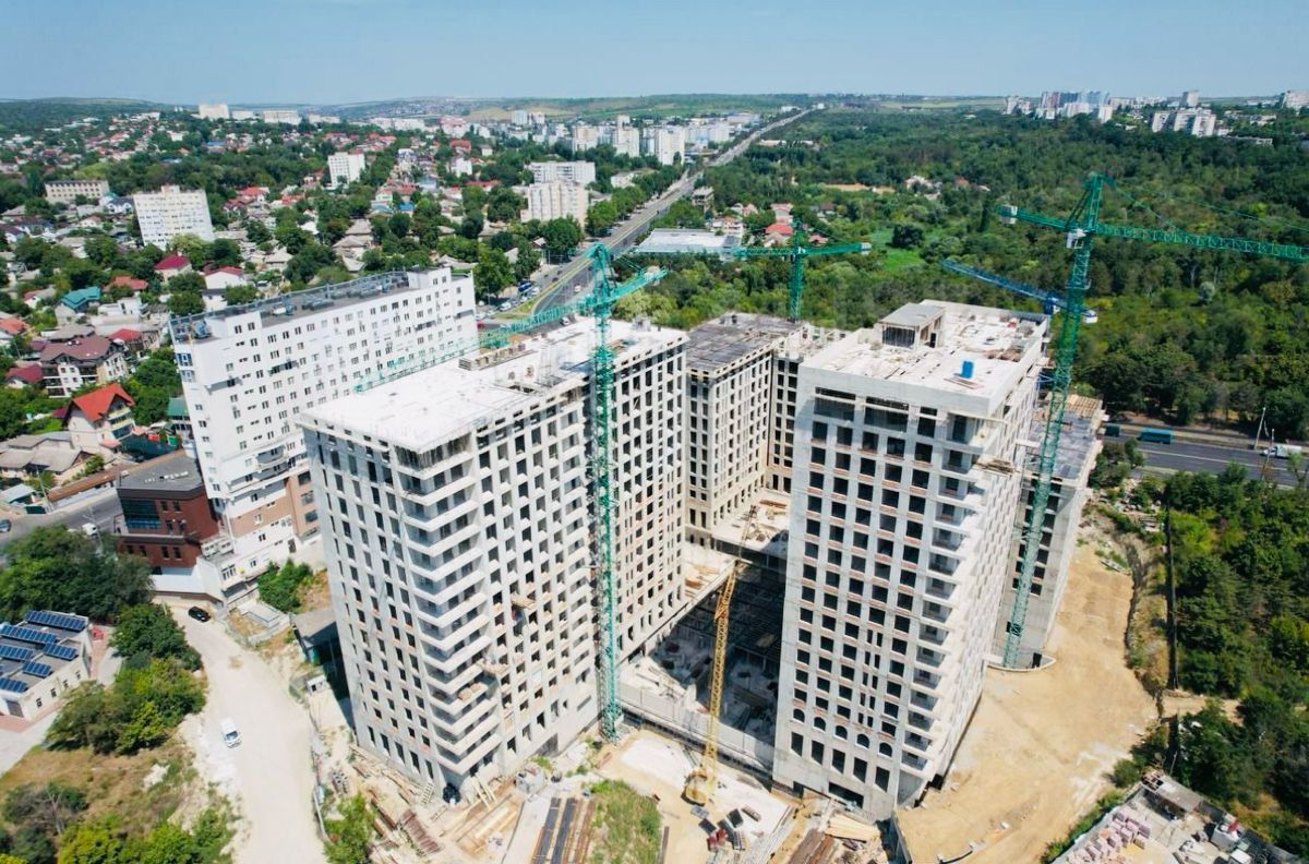 Vânzare, apartament, 1 cameră+living, bd.Renașterii Naționale, Râșcani - Poză 3