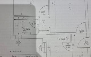 Apartament 2 camere 1 Decembrie 1918, etaj 7/10, bloc reabilitat - Schiță 11