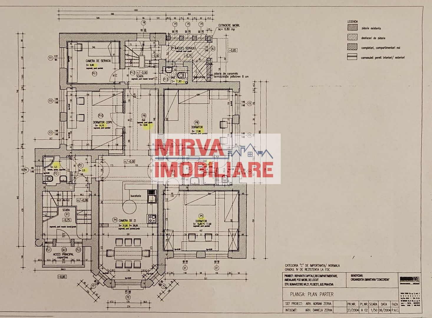 2 Vile Interbelice | Zonă Centrală | Renovate Integral 2024 - Schiță 69
