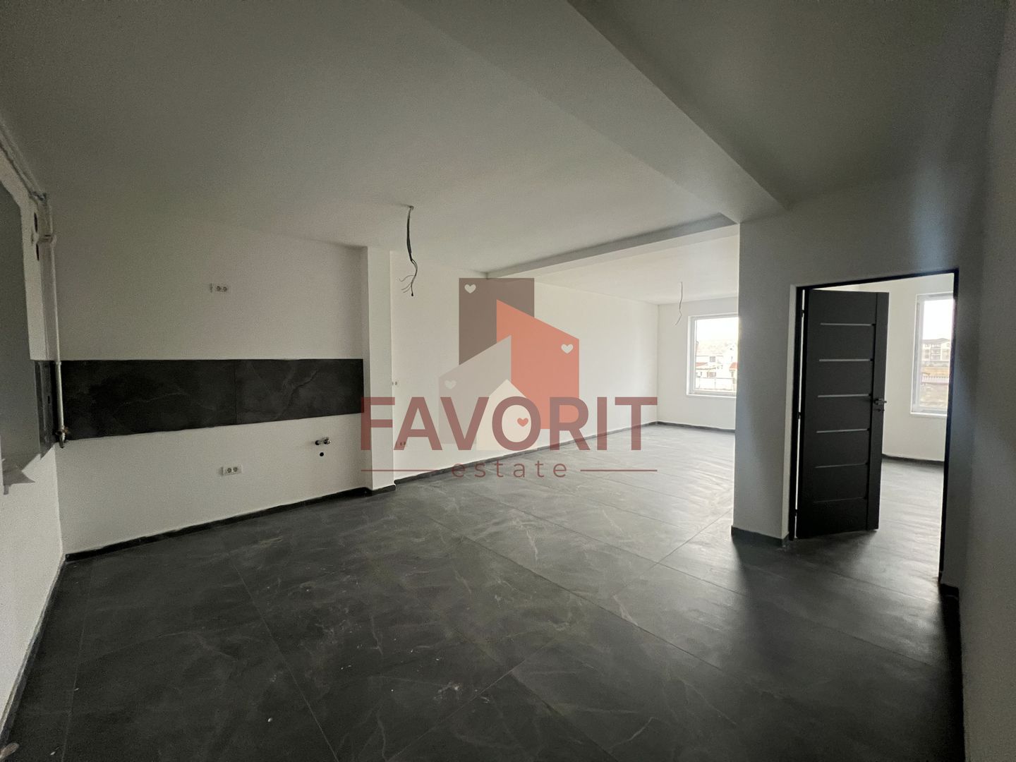 Apartament 2 camere de vânzare – Giroc | stradă asfaltată - Poză 1