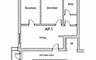 APARTAMENT 2 CAMERE | OTOPENI – I.C. BRĂTIANU NR. 6 - Poză 7