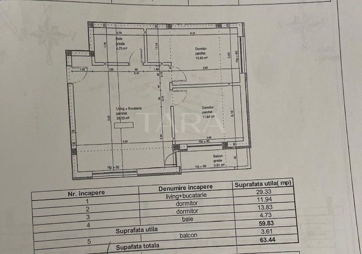 Apartament modern, 3 camere, langa VIVO MALL. - Poză 7