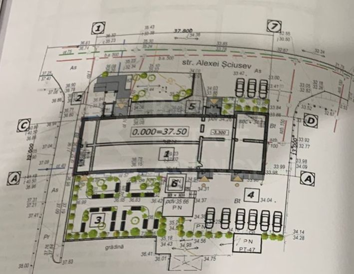 Vânzare, spațiu de birouri, 2675 mp, str. Alexei Șciusev, Anenii Noi - Poză 4