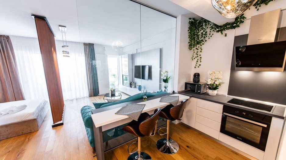 Studio dublu | Aviatiei Apartments | Mobilat Designer - Poză 9