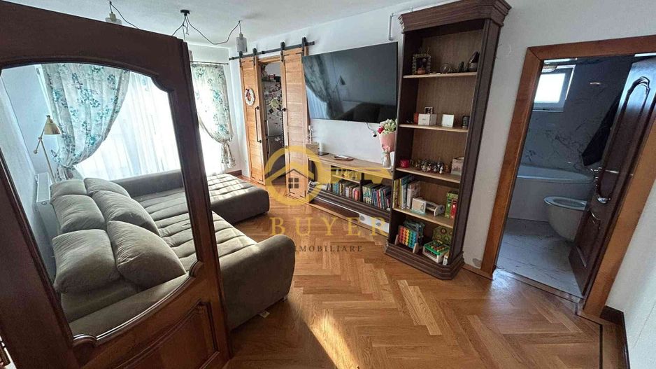 Apartament decomandat cu 3 cam, amenajat modern- 2 balcoane- etaj 2 - Poză 1