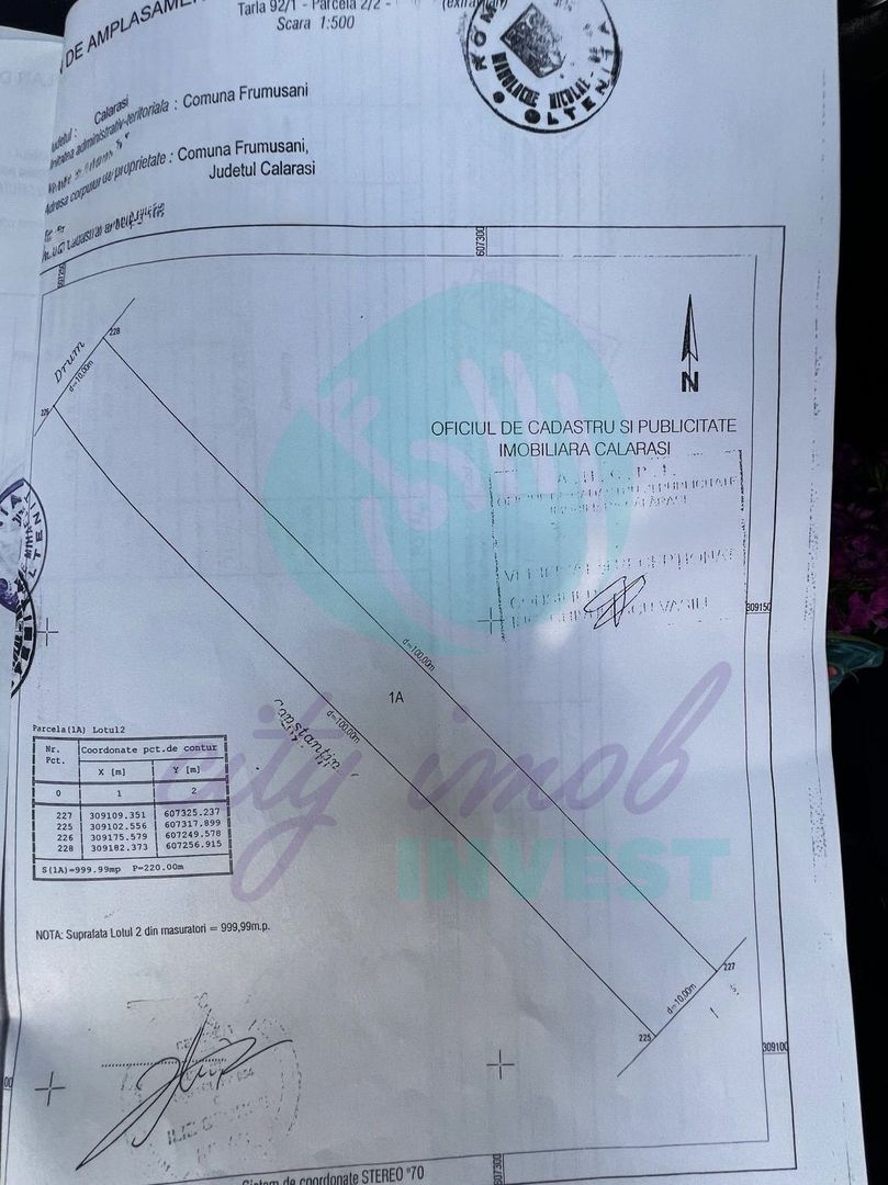 Teren intravilan 1.000 mp | Lângă Balta Pasărea | 20 de min de București - Poză 2