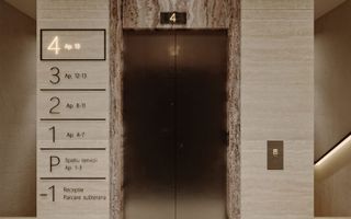 Apartament cu 3 camere, stradal, parcare subteran, vedere superba - Poză 2