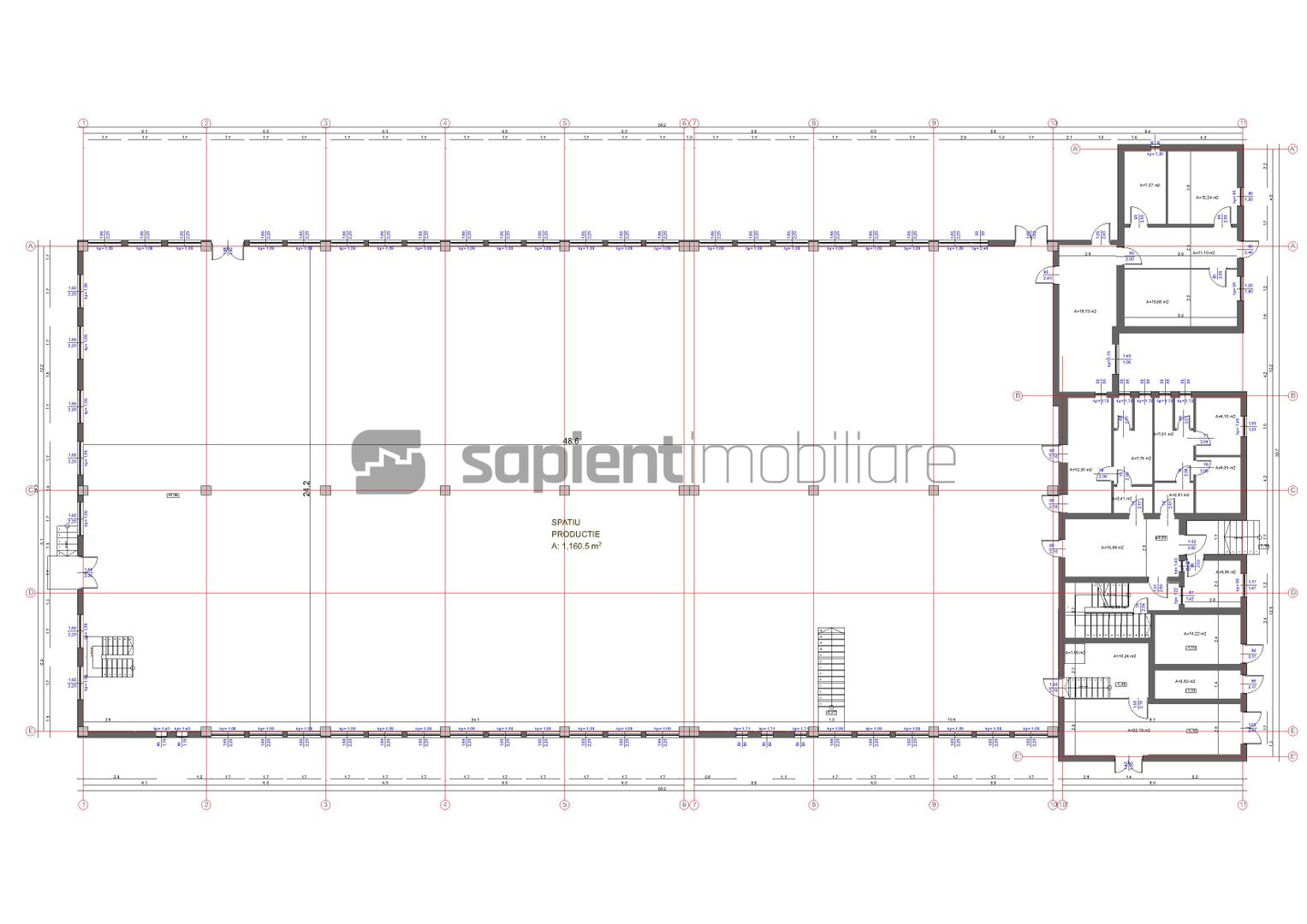 Sapient | Spațiu industrial situat pe str. Calea Clujului - Schiță 3