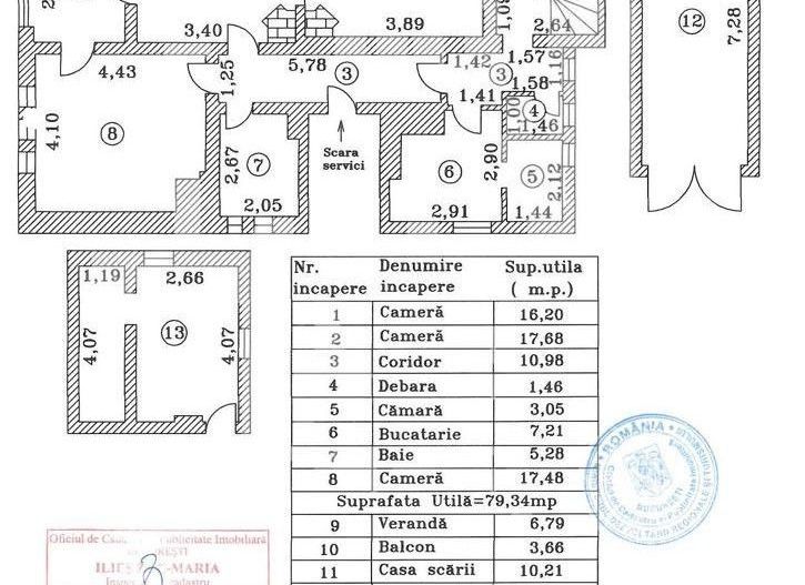 Apartament 3 cam in vila Domenii Casin | Curte proprie | Garaj 2 locuri - Poză 9
