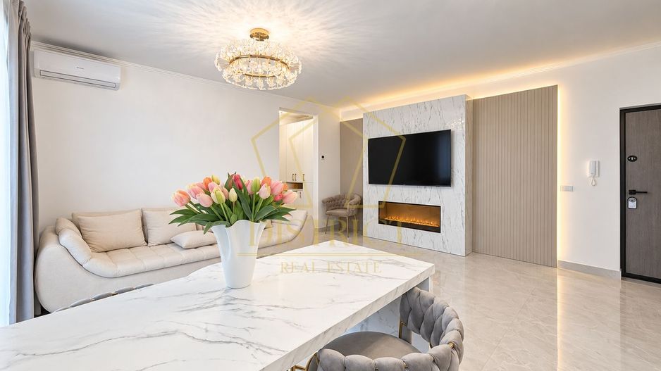 Apartament cu 2 camere mobilat de Lux | Etaj intermediar | in Giroc la asfalt. - Poză 3