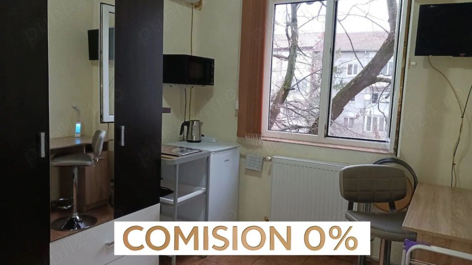 COMISION 0% | Garsonieră | 13 mp | Baie proprie| Etaj 3|Zona Dacia - Poză 1