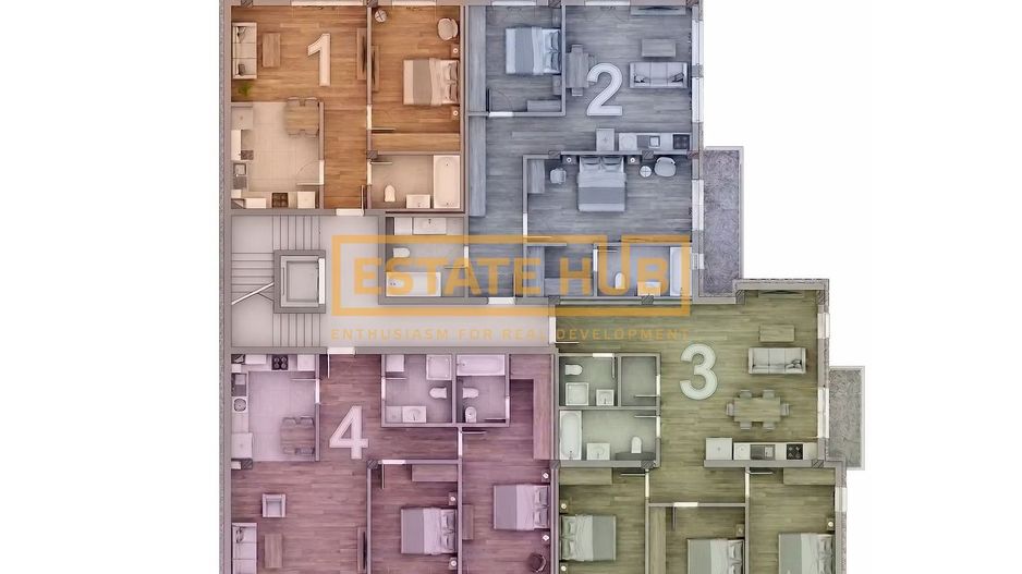 Apartamente 2 camere | Standarde NZEB | Comision 0 - Poză 8