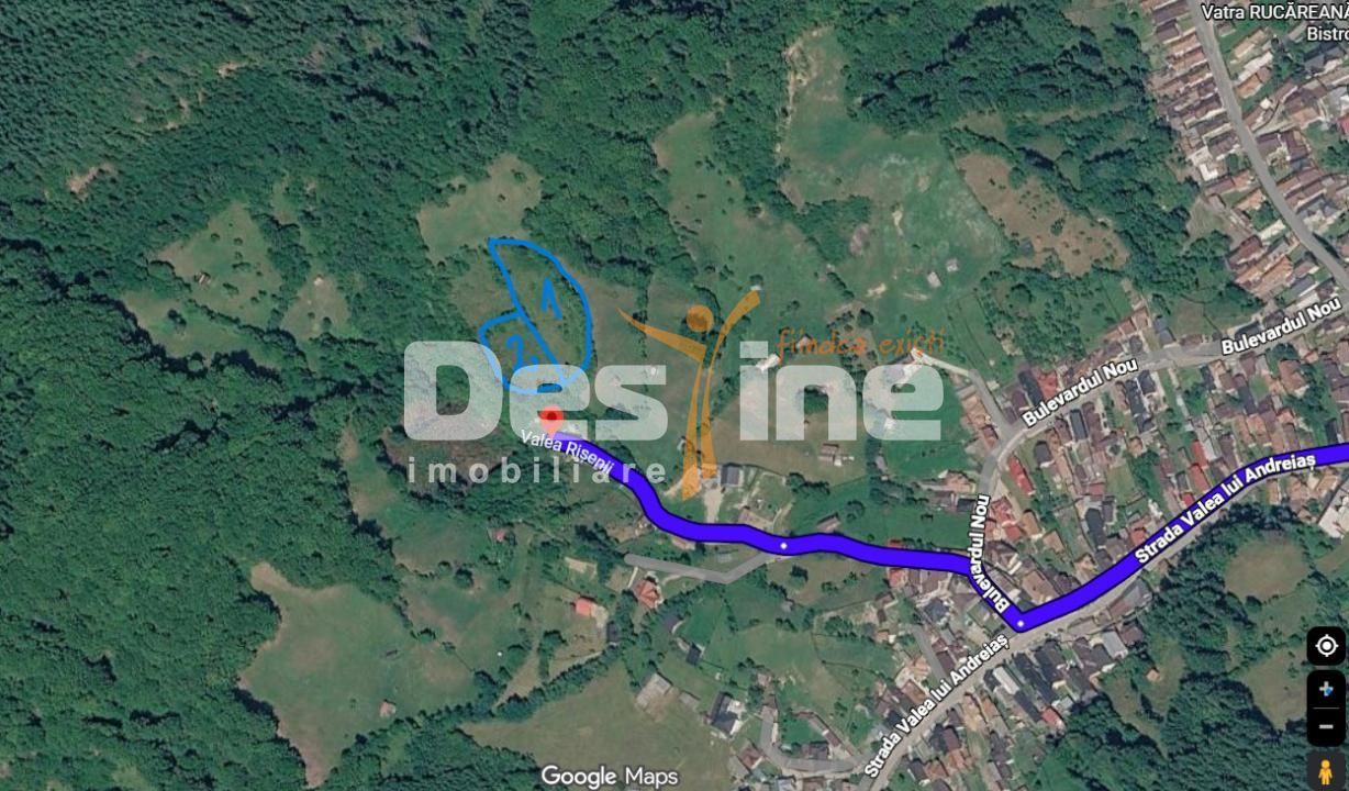 Teren 5000 mp, ideal cabana, pensiune,  in zona de interes  turistic  Rucar-Bran - Poză 9
