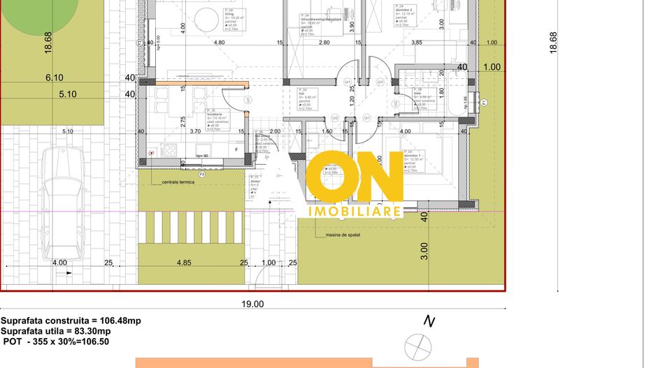 Casa 4 camere, 355 mp teren, gata de mutat, cartier Orizont - Poză 15