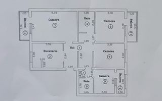 Apartament cu 4 camere, 3 balcoane si boxa proprie pe Calea Aradului - Poză 2