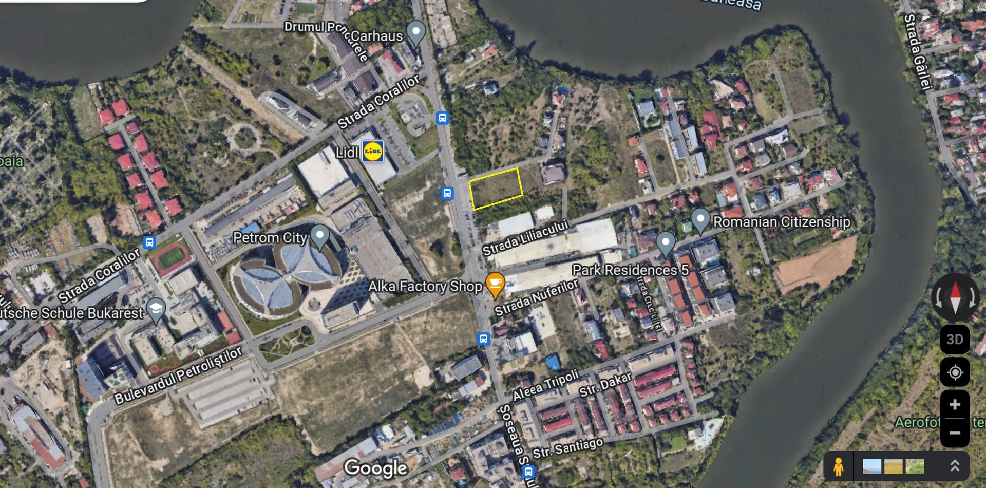 Teren 2600mp | Sector 1 | Pozitie excelenta | Dubla deschidere - Schiță 12