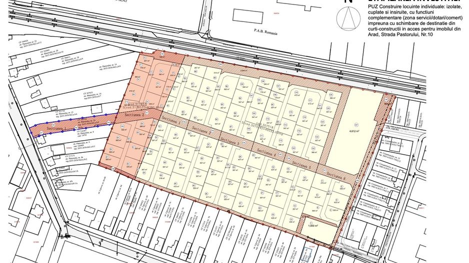 Super teren intravilan in Micalaca Parcela 34 - Poză 2