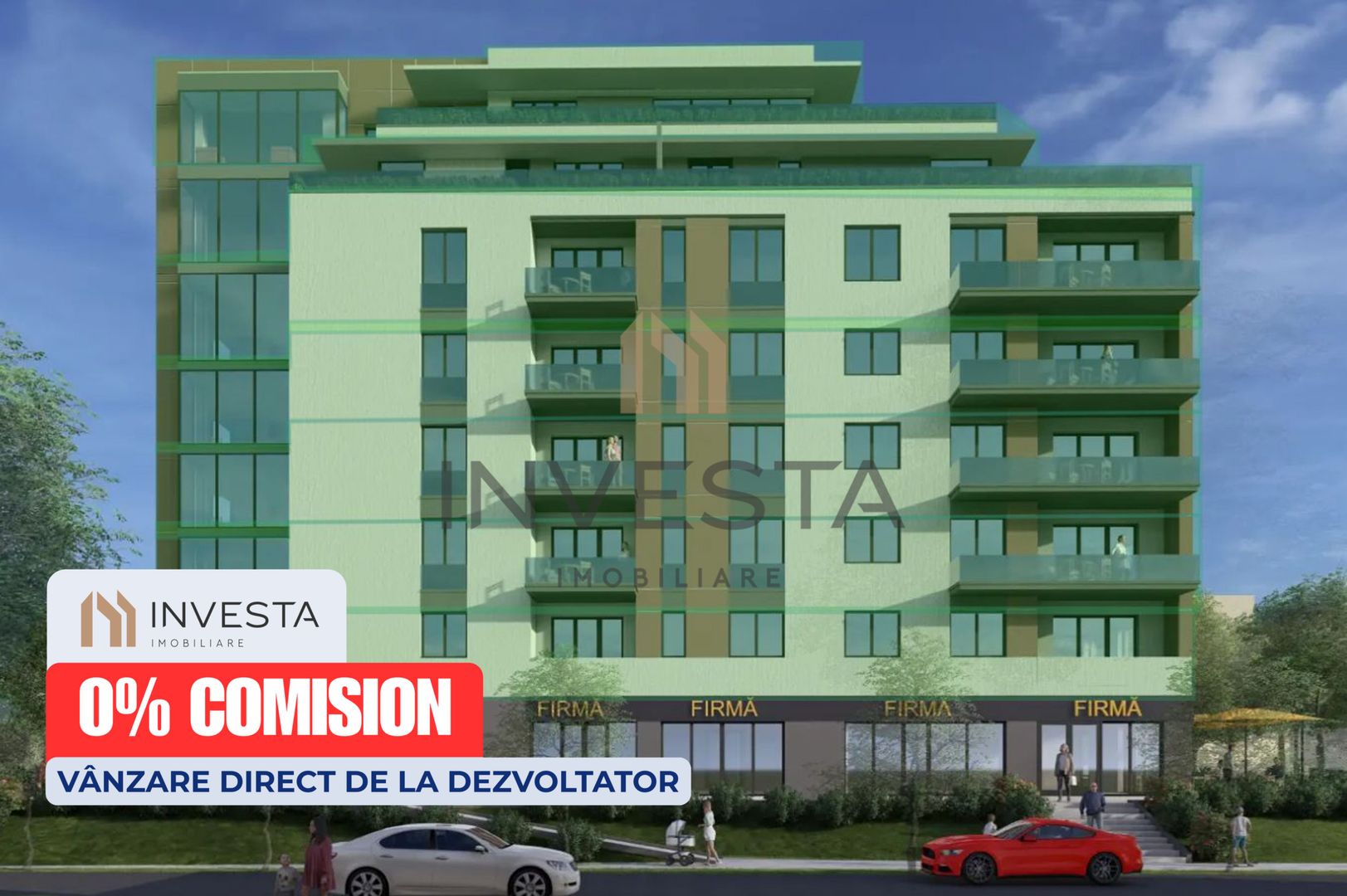 0% comision | Apartament 2 camere | Andrei Muresanu - Poză 3