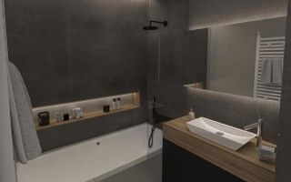 3 camere, Premium, bloc nou, garaj,Wings,Frunzisului Zona Golden Tulip - Poză 4