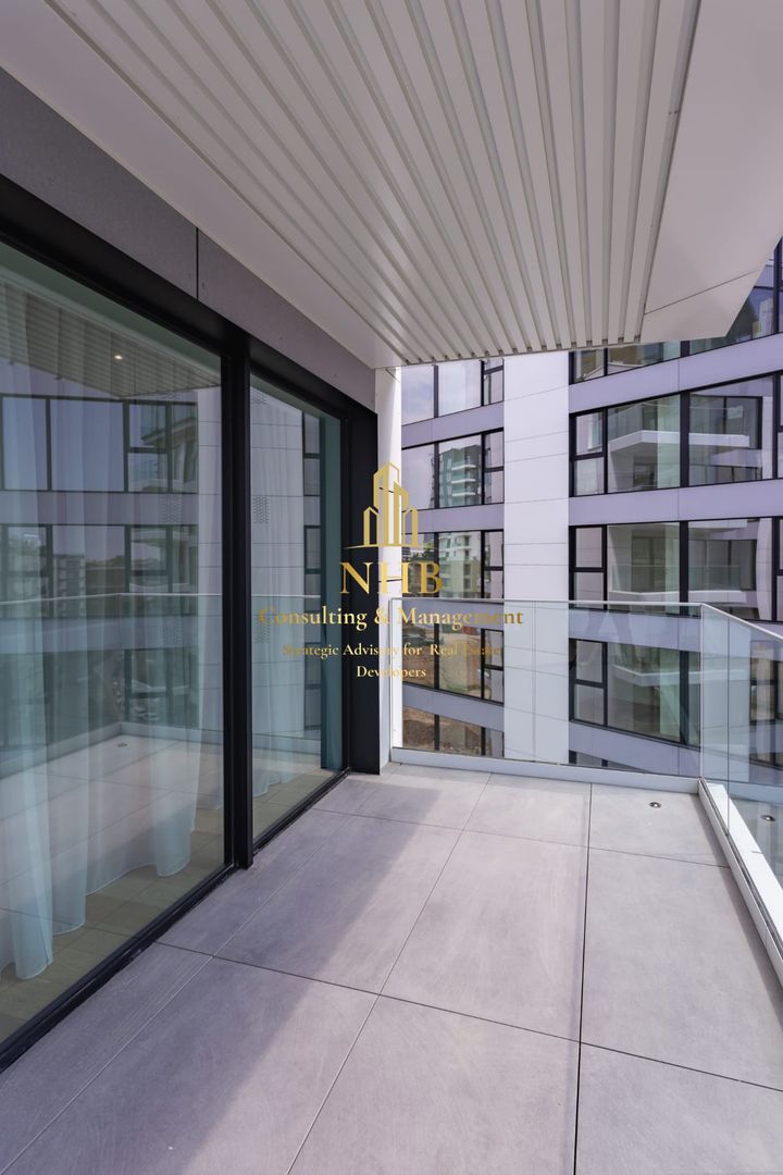 Apartament 2 camere  Nou cu Vedere la Lac – One Lake Club, Etaj 6 | Terasă 10 mp - Poză 15
