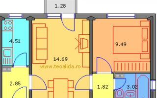 2 camere | semidecomandat | Berceni - Luica - Poză 6