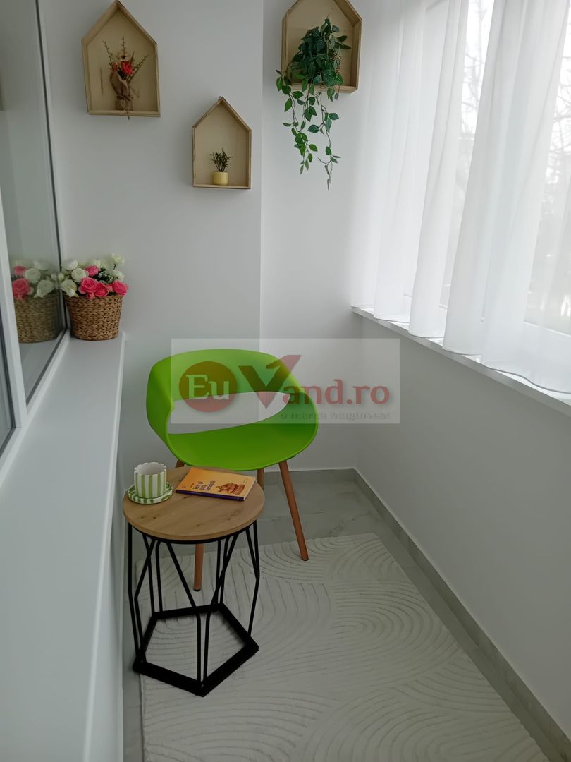 Vanzare - apartament cu 3 camere, Micro 16, renovat, mobilat nou - Poză 6